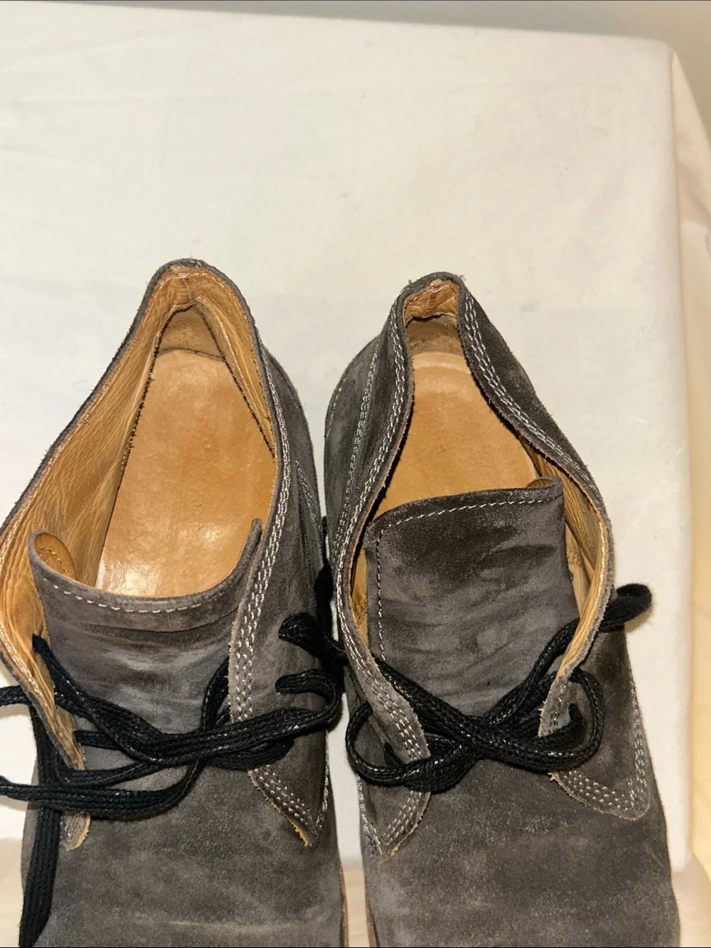 John Varvatos Suede Chukka Boots
